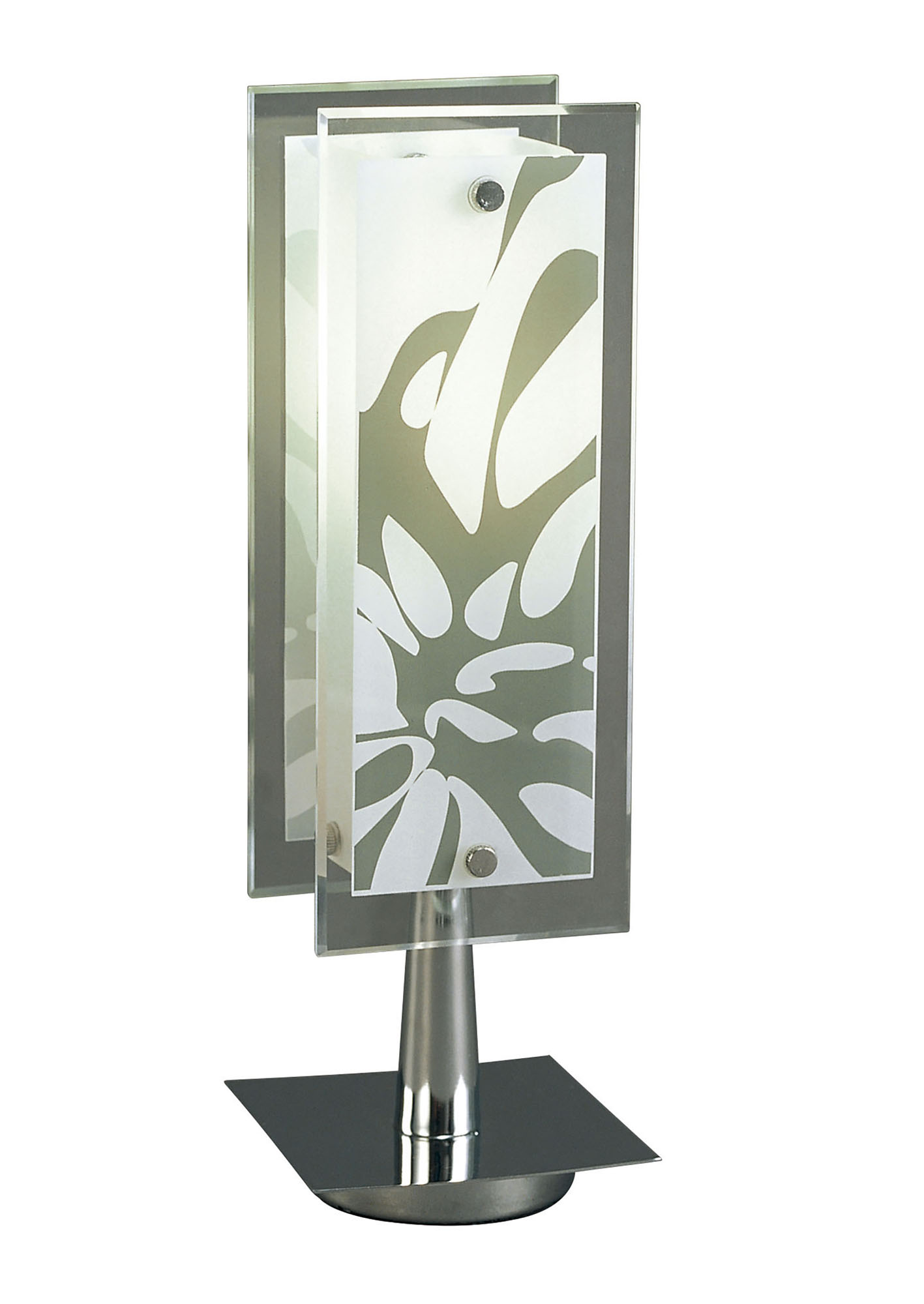 M0511  Euphoria Glass 29cm 1 Light Table Lamp
